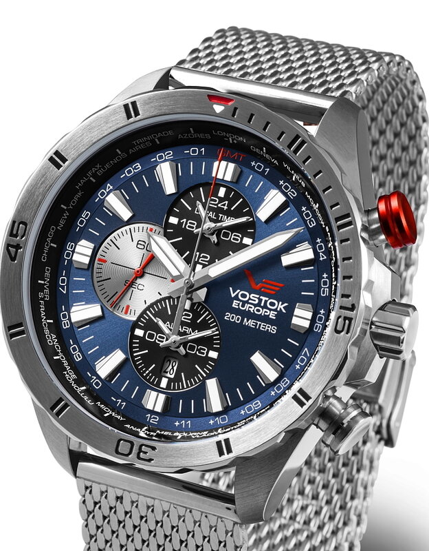 Vostok Europe Almaz Multifunction YM26-320A652B Horlogewatch