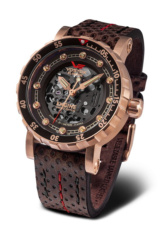 Vostok Europe Engine Skeleton Limited Edition Automatic NH72-571B648 Horlogewatch