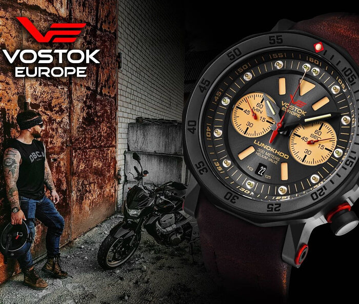 Vostok Europe Lunokhod 2 Grand Chrono 6S21-620C629 Horlogewatch