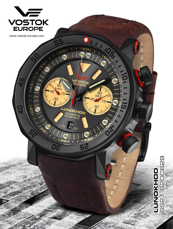 Vostok Europe Lunokhod 2 Grand Chrono 6S21-620C629 Horlogewatch