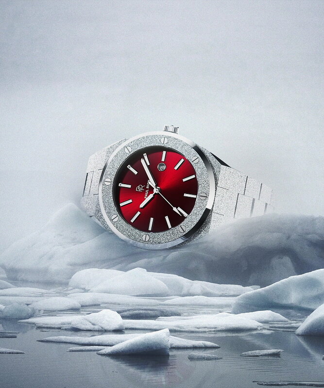 Paul Rich Frosted Pashas Ruby 45 mm Horlogewatch