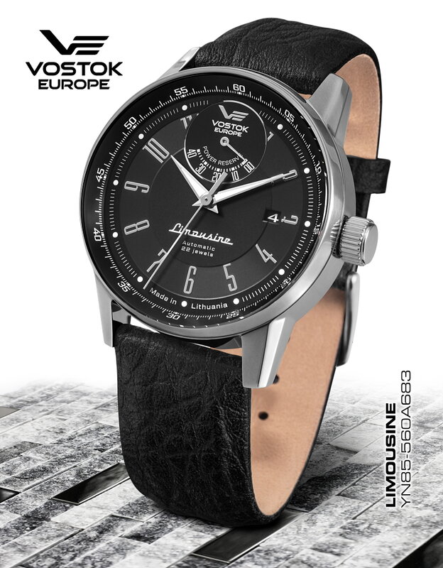 Vostok Europe GAZ 14 Automatic Power Reserve YN85-560A683