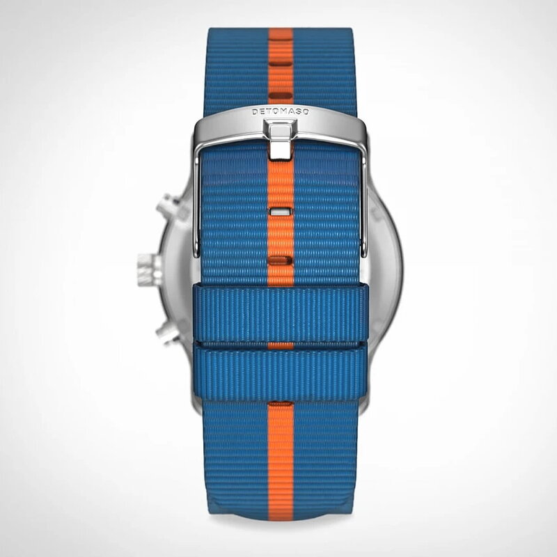 Detomaso Venture Chronograph Blue Orange D11-09-34 Horlogewatch