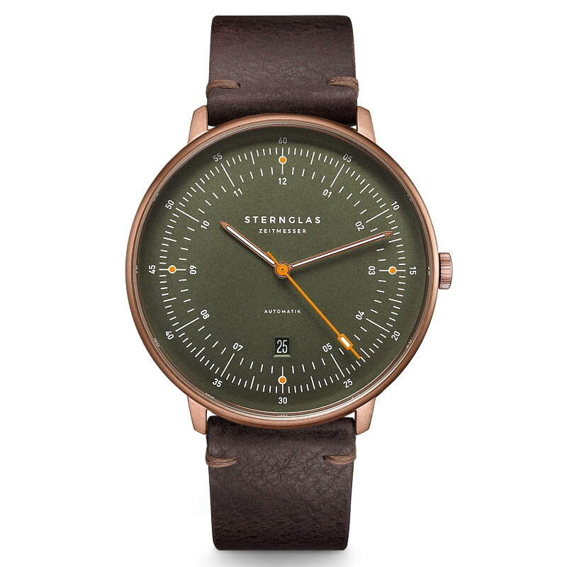 Sternglas Hamburg Automatic Limited Edition Bronze Horlogewatch