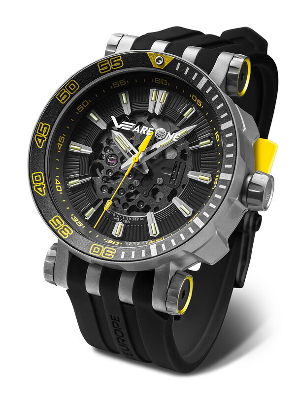 Vostok Europe VEareONE 2022 Special Edition Set D Black Yellow 575H704-D Horlogewatch