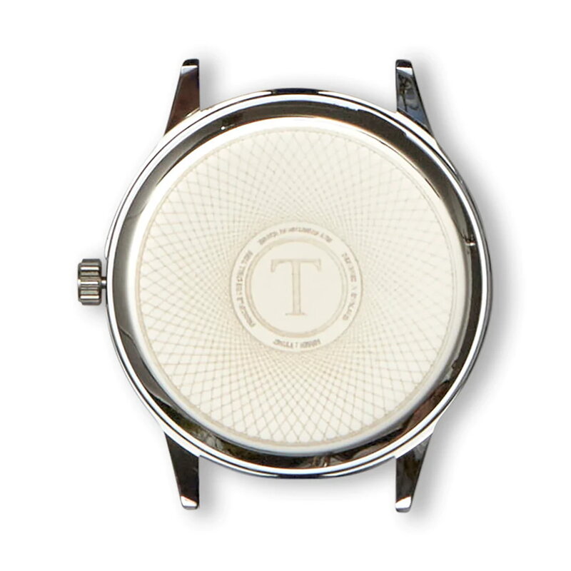 Tayroc Lid Silver Black Horlogewatch