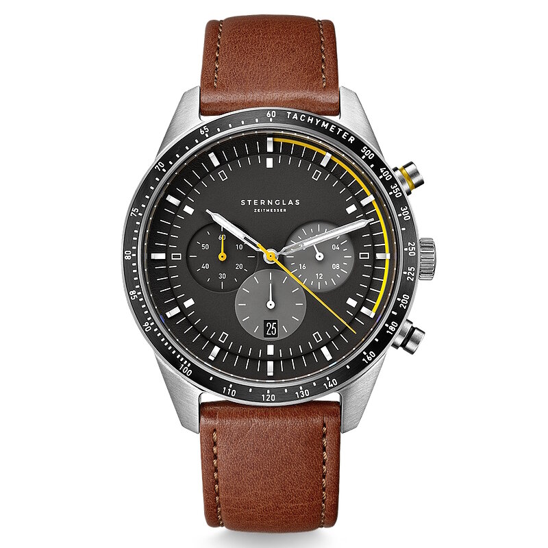 Sternglas Tachymeter Black Modena S01-TY03-MO11 Horlogewatch