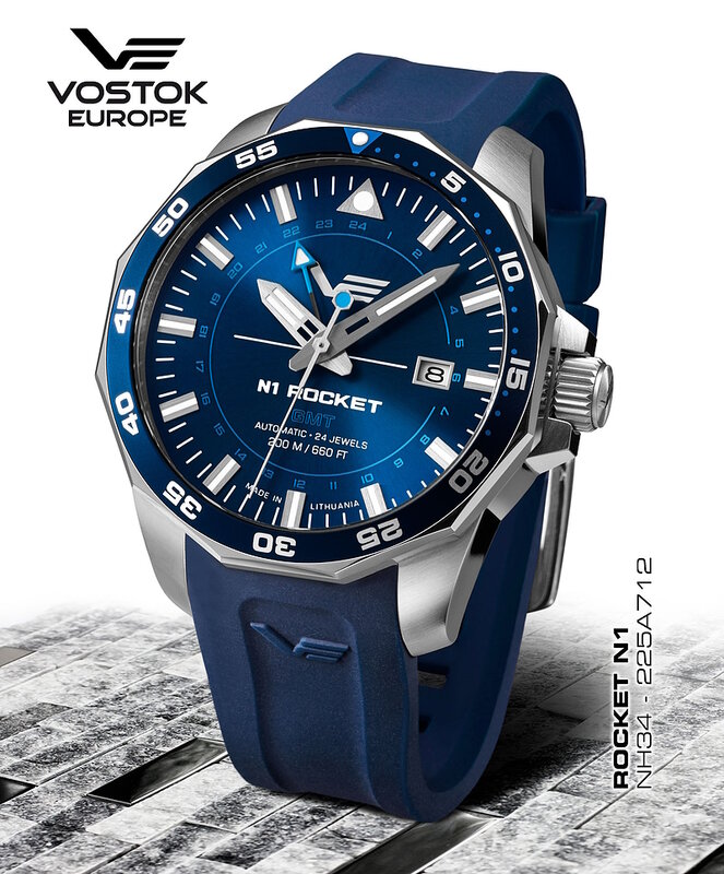 Vostok Europe Rocket N1 Automatic NH34-225A712 Horlogewatch