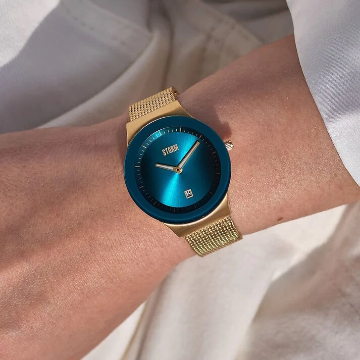 Storm Mini Sotec Gold Teal Horlogewatch