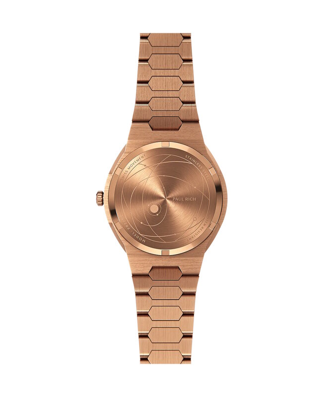 Paul Rich Cosmic Dust Rose Gold Horlogewatch