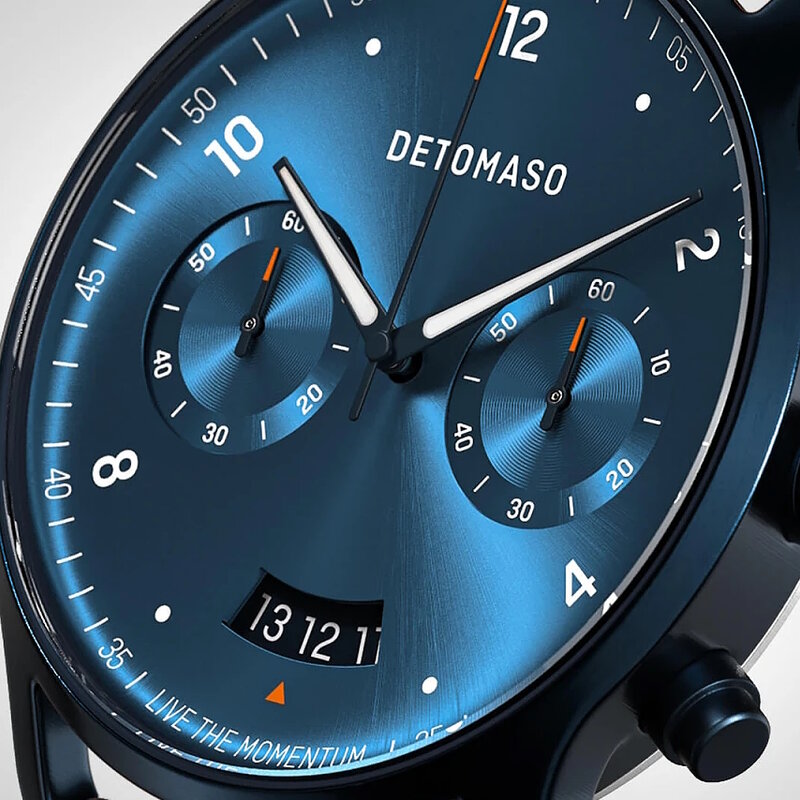 Detomaso Sorpasso Chronograph Dark Blue D02-15-01 Horlogewatch