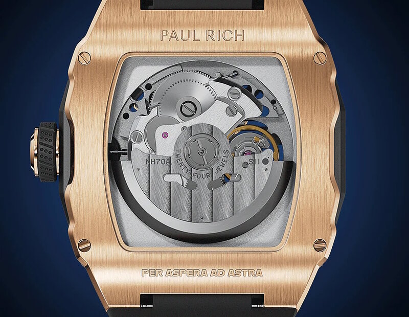 Paul Rich Astro Skeleton Eclipse Gold Automatic Horlogewatch