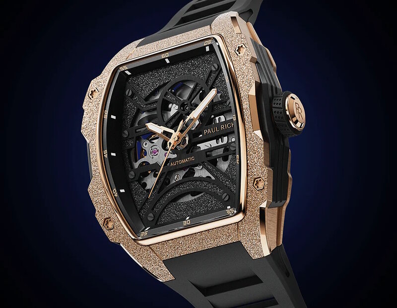 Paul Rich Astro Skeleton Eclipse Gold Automatic Horlogewatch