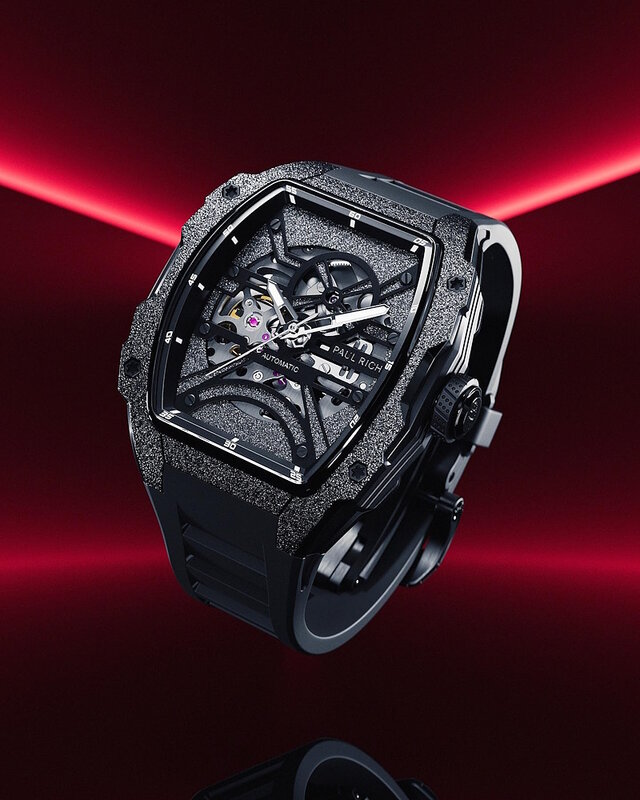 Paul Rich Astro Skeleton Galaxy Black Automatic Horlogewatch