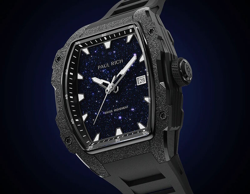 Paul Rich Astro Galaxy Black Horlogewatch