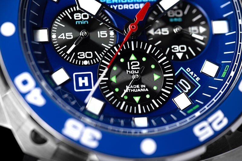 Vostok Europe Systema Periodicum Hydrogen Chronograph VK67-​650A720 Horlogewatch