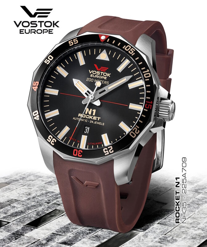 Vostok Europe Rocket N1 Automatic NH35-225A709 Horlogewatch