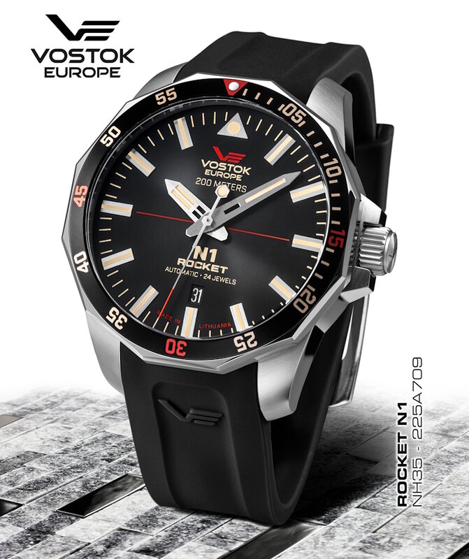 Vostok Europe Rocket N1 Automatic NH35-225A709 Horlogewatch