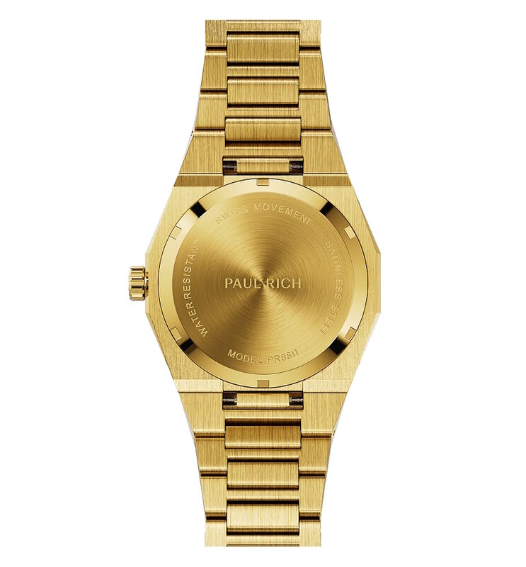 Paul Rich Star Dust II Gold Horlogewatch