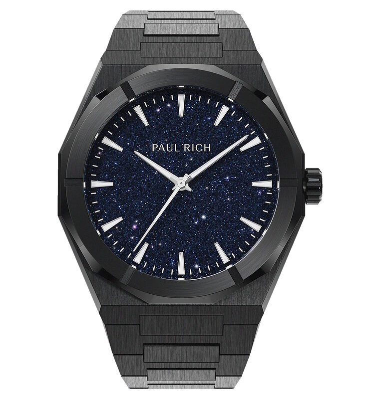 Paul Rich Star Dust II Black Horlogewatch