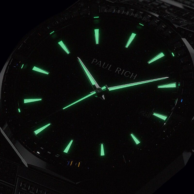 Paul Rich Iced Star Dust II Black Limited Edition Horlogewatch