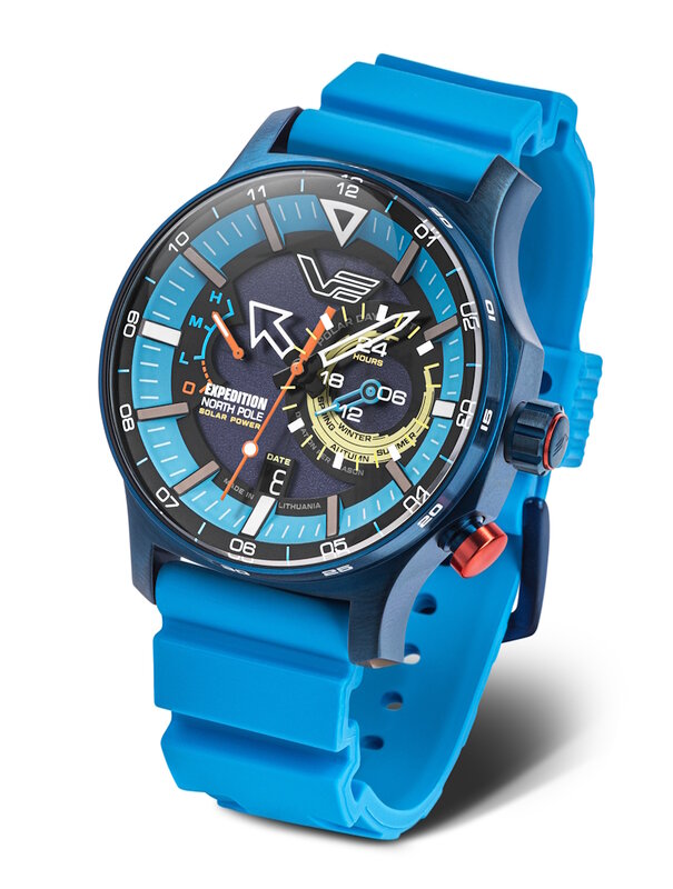 Vostok Europe Expedition North Pole Polar Ice Solar 24h VS57-595D736 Horlogewatch