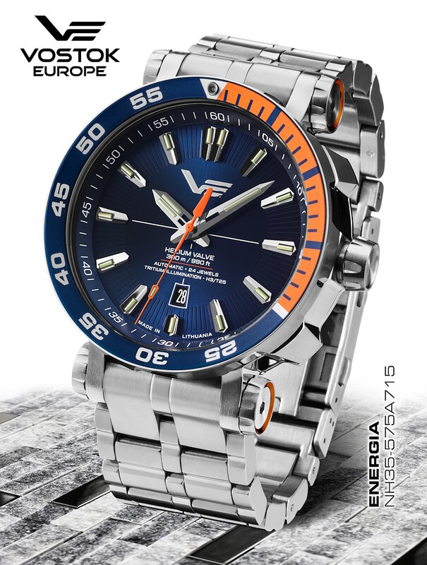 Vostok Europe Energia Rocket Automatic NH35-575A715B Horlogewatch