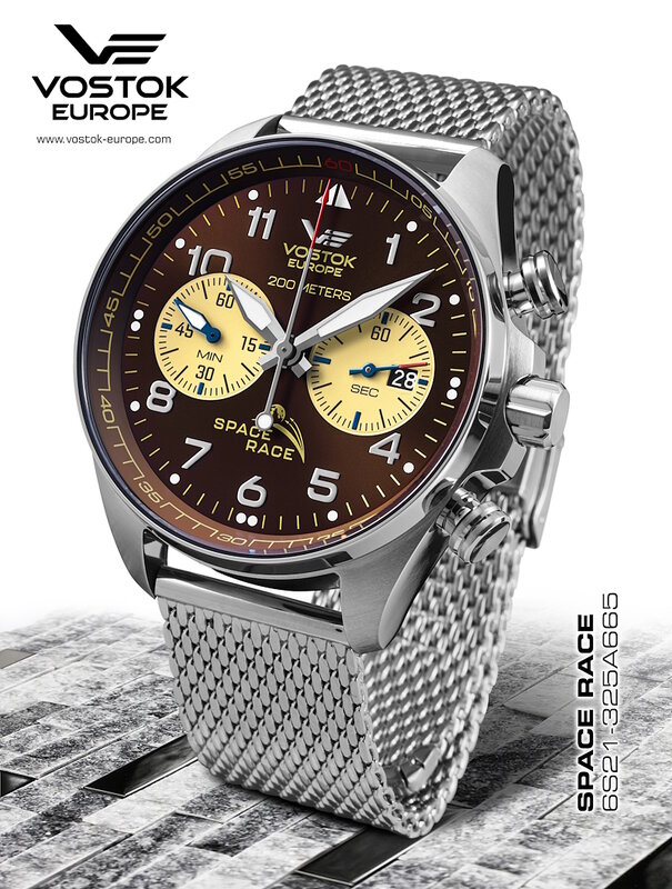 Vostok Europe Space Race Chronograph 6S21-325A665B Horlogewatch