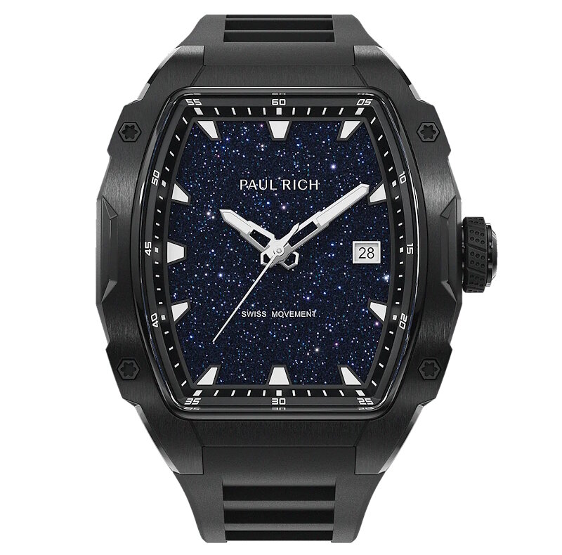 Paul Rich Astro Classic Galaxy Black Horlogewatch