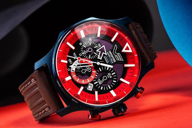 Vostok Europe Expedition North Pole Polar Sunrise Solar Chrono VR42-​595D734 Horlogewatch