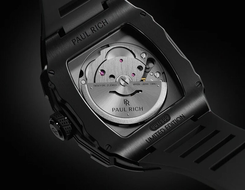 Paul Rich Astro Meteora Dark Matter Black Limited Edition Horlogewatch