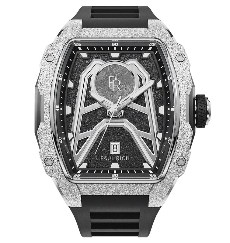 Paul Rich Astro Meteora Abyss Silver Limited Edition Automatic Horlogewatch