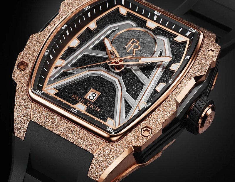 Paul Rich Astro Meteora Zenith Gold Limited Edition Automatic Horlogewatch