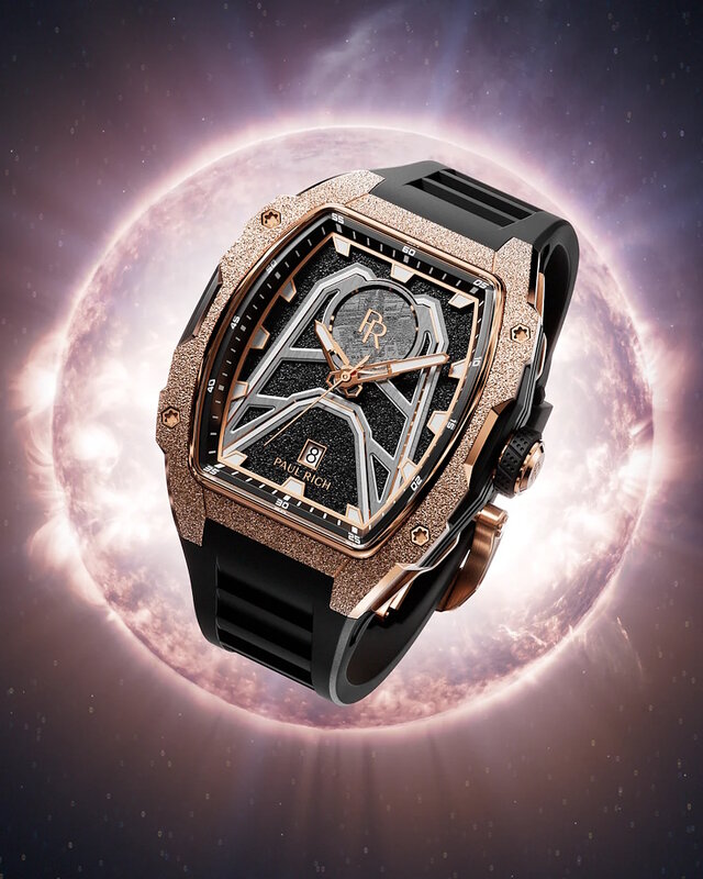 Paul Rich Astro Meteora Zenith Gold Limited Edition Automatic Horlogewatch