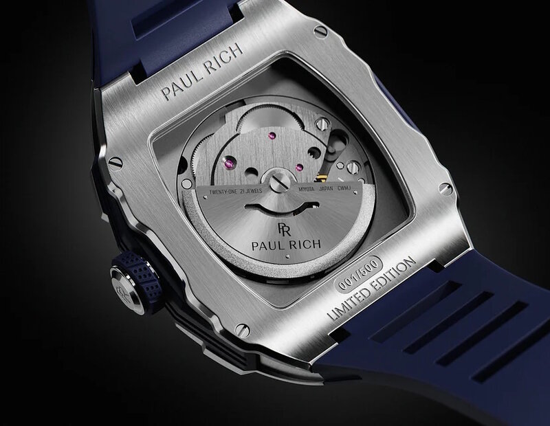 Paul Rich Astro Meteora Lunar Silver Limited Edition Automatic Horlogewatch