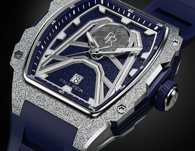 Paul Rich Astro Meteora Lunar Silver Limited Edition Automatic Horlogewatch