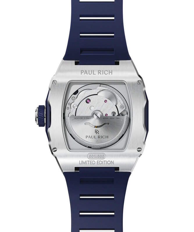 Paul Rich Astro Meteora Lunar Silver Limited Edition Automatic Horlogewatch