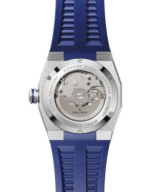 Paul Rich Aquacarbon Pro Horizon Blue Aventurine Automatic Horlogewatch