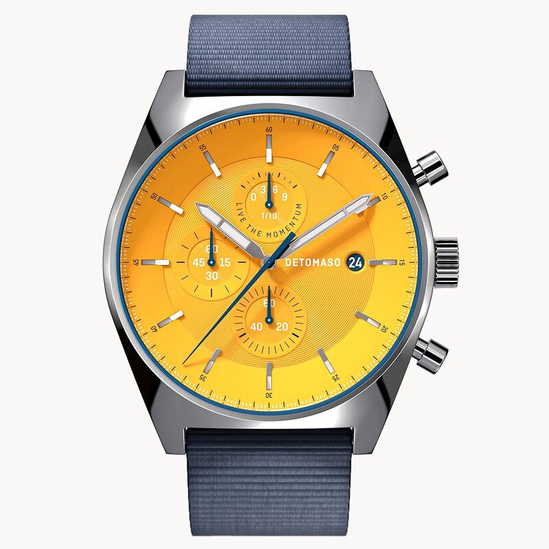 Detomaso D10 Chronograph Giallo D10-15-35 Horlogewatch