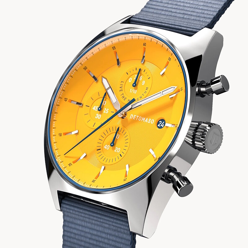 Detomaso D10 Chronograph Giallo D10-15-35 Horlogewatch