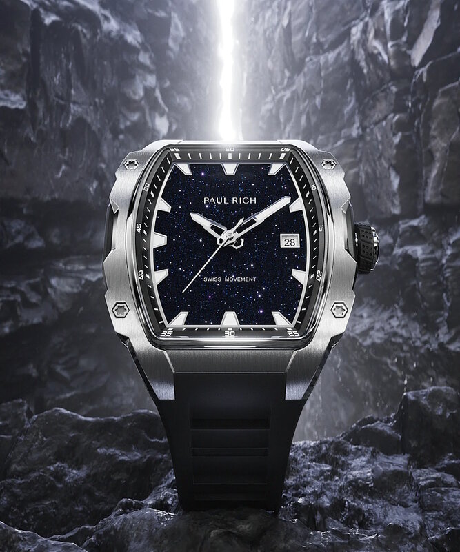 Paul Rich Astro Classic Abyss Silver Horlogewatch