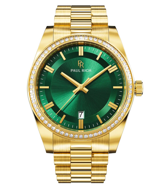 Paul Rich Legacy Gold Green Horlogewatch