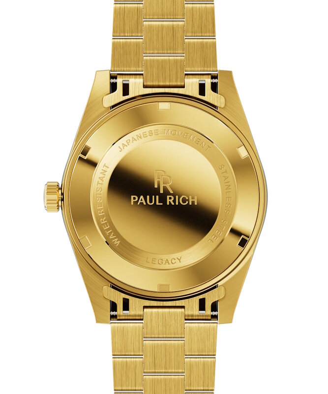 Paul Rich Legacy Gold Green Horlogewatch