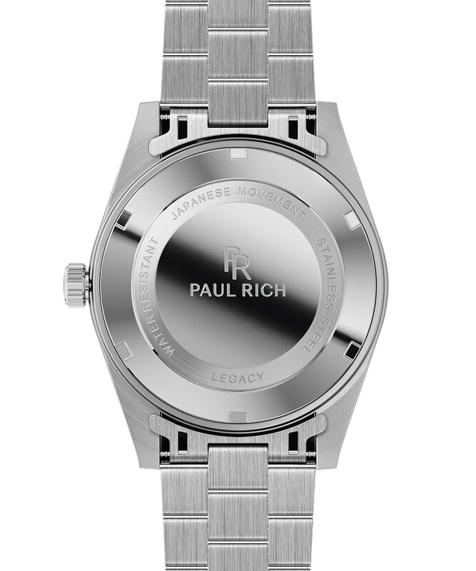 Paul Rich Legacy Silver Blue Horlogewatch