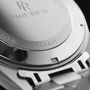 Paul Rich Legacy Silver Blue Horlogewatch