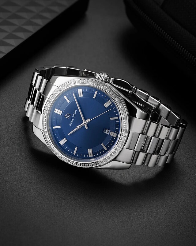 Paul Rich Legacy Silver Blue Horlogewatch