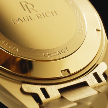 Paul Rich Legacy Gold Green Aventurine Horlogewatch