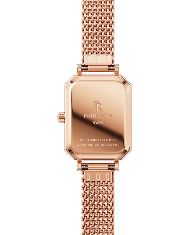 Paul Rich Icon Rose Gold Turqoise Horlogewatch