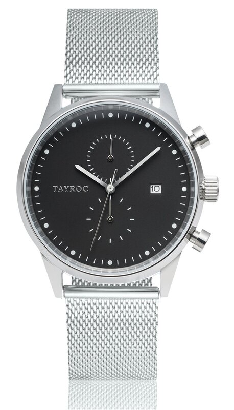 Tayroc TXM088 Silver Meshband Horlogewatch.nl