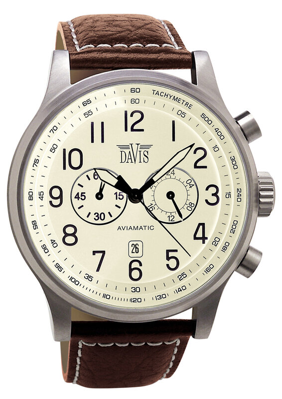 Davis 0453 Aviamatic horloge 453 Horlogewatch.nl